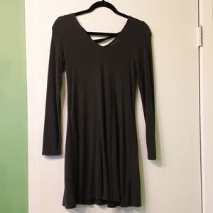 Cotton lace back dress